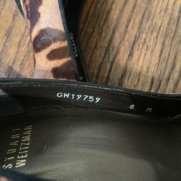 Stuart Weitzman leopard print heel - Picture 9 of 11